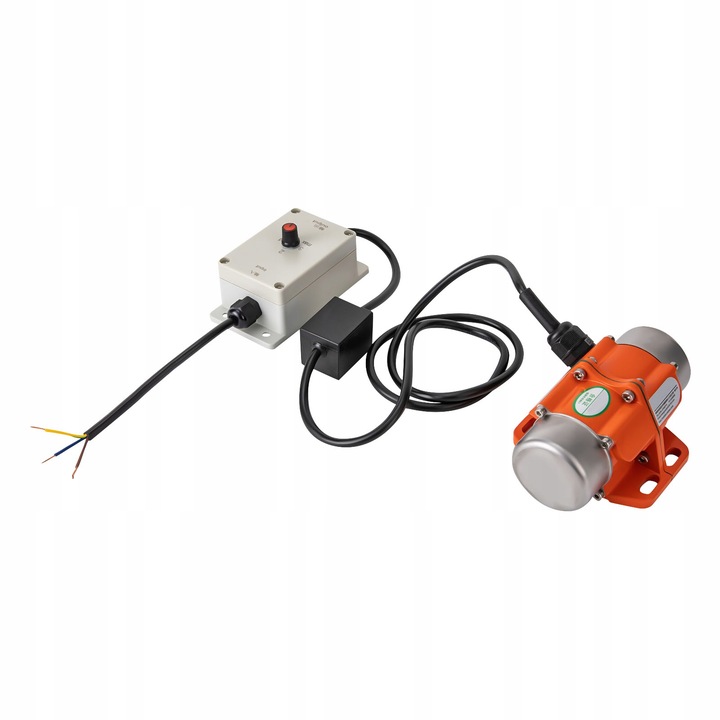 SILNIK WIBRACYJNY 3000 OBR/MIN Z REGULATOREM PRĘDKOŚCI, ELEKTRYCZNY SILNIK