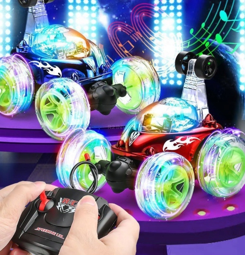 AUTKO AUTO TWISTER AKROBATA 360 ZDALNIE STEROWANY SAMOCHÓD KASKADER