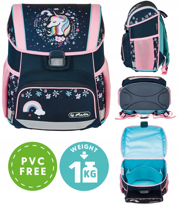 TORNISTER PLECAK SZKOLNY HERLITZ LOOP UNICORN