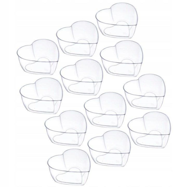 12x Kubki PUCHARKI pojemniki na desery przekąski przystawki do deserów