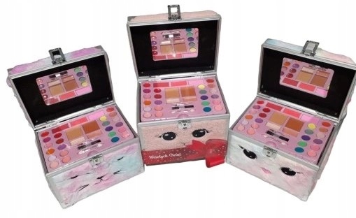 Kosmetyczka walizka dziecięca z produktami do makijażu I Love My Style 290