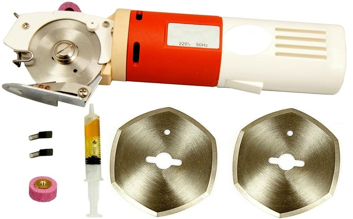 Nóż krojczy krawiecki elektryczny przewodowy tarczowy RSD-65 LeJiang YJ-65