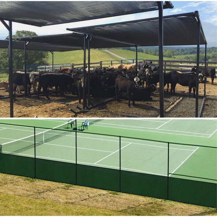 SIATKA CENIUJĄCA NA PŁOT 1,5X25M MASKUJĄCA GRAFIT