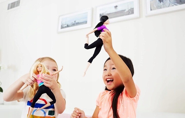 LALKA BARBIE MADE TO MOVE GIMNASTYCZKA DPP74