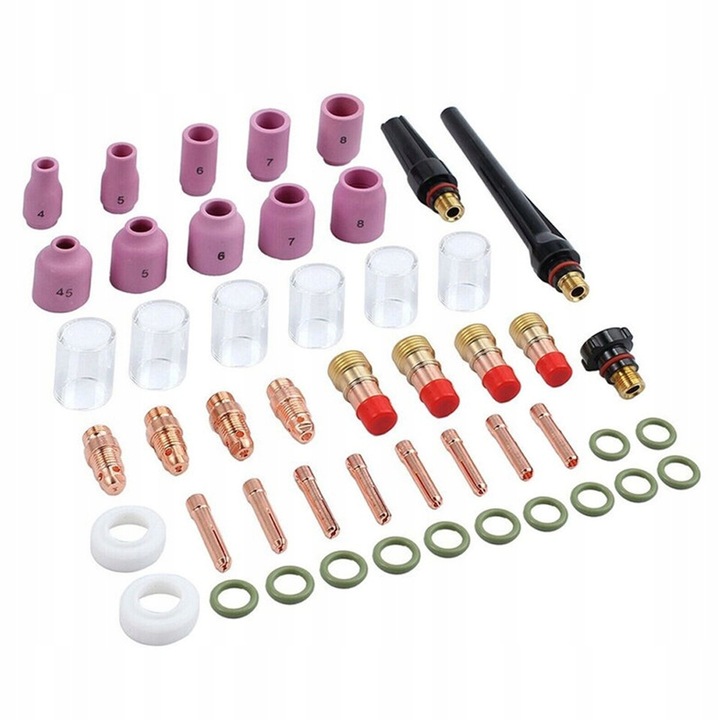 TIG 49 el Zestaw akcesorii spawanie SR17 SR18 SR26 3Ccc