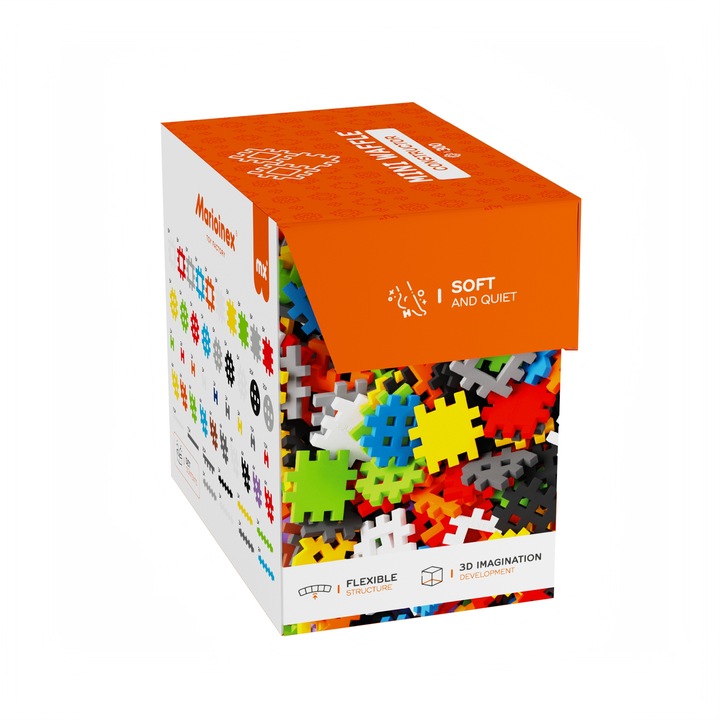 Klocki Marioinex Mini Waffle Konstruktor 300 elementów + 50