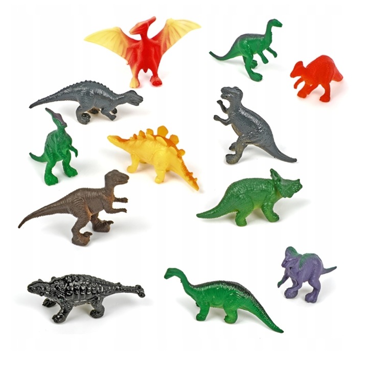 ZESTAW KOPALNIA DINOZAURÓW WYKOPALISKA ARCHEOLOG 12 DUŻYCH JAJ + KARTY