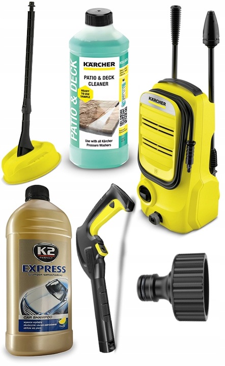 MYJKA CIŚNIENIOWA KARCHER K 2 COMPACT HOME ZESTAW BASIC TRACER GIGANT