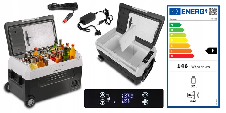 LODÓWKA KOMPRESOROWA TURYSTYCZNA SAMOCHODOWA ZAMRAŻARKA ICEMAX 32L