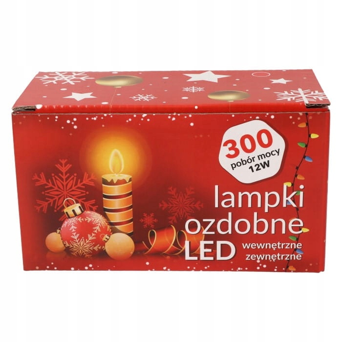 LAMPKI CHOINKOWE MOCNE 300 LED MULTIKOLOR PROGRAMATOR