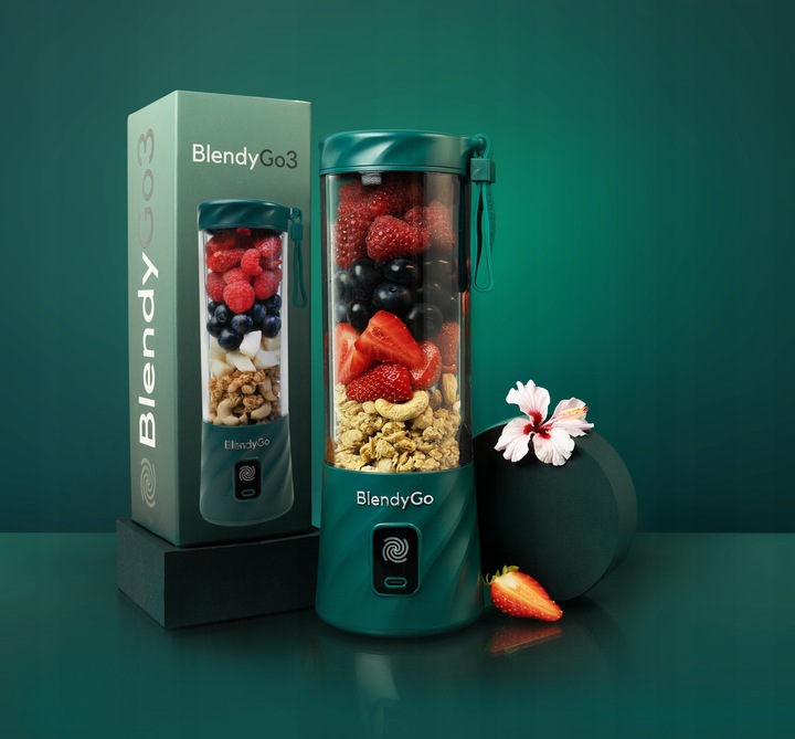 Oryginalny Blender BlendyGo 3 - Bezprzewodowy USB | Blender Nowej Generacji