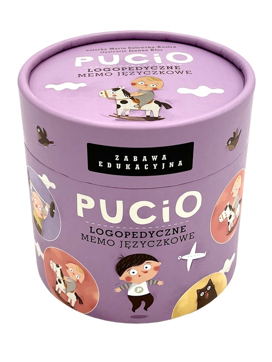 Pucio. Logopedyczne memo języczkowe Nasza Księgarnia - gry