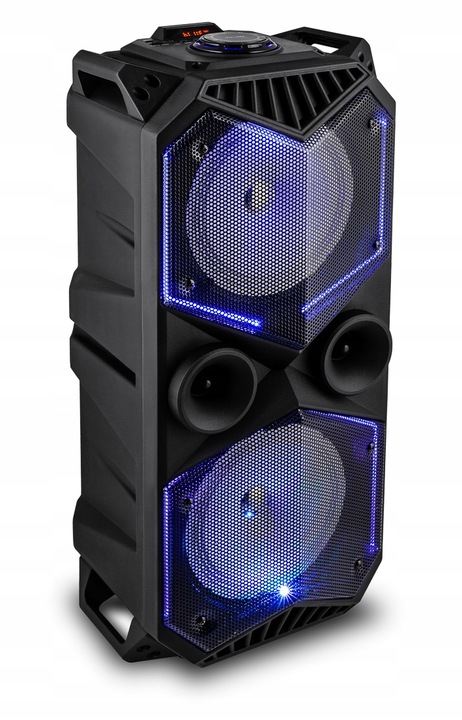 MOCNA KOLUMNA ESTRADOWA BLUETOOTH LED AKUMULATOR