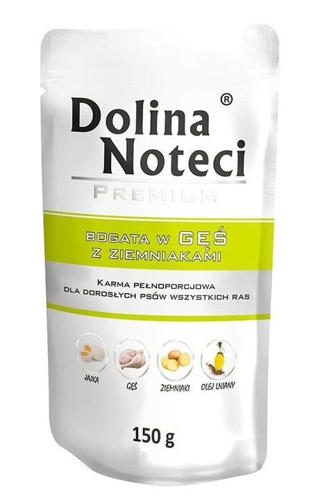 DOLINA NOTECI PREMIUM Mokra karma dla psa MIX smaków 20x150g