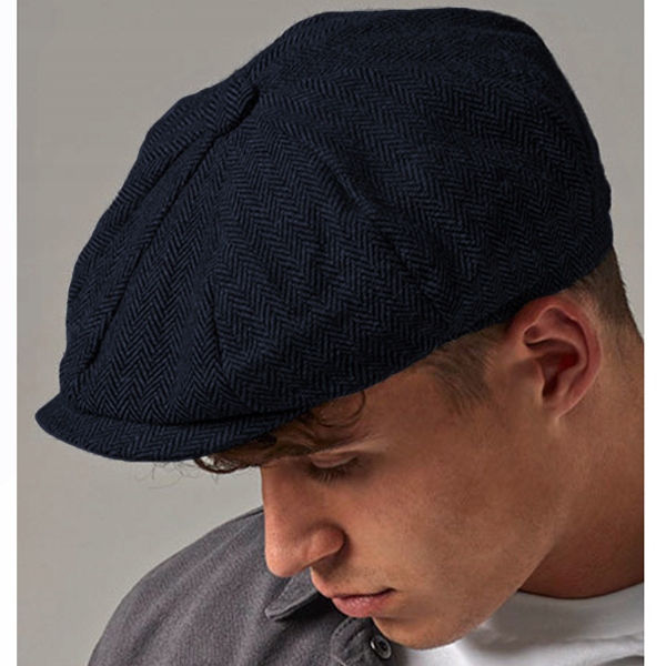 CZAPKA KASZKIET Z DASZKIEM JODEŁKA STYL RETRO L/XL