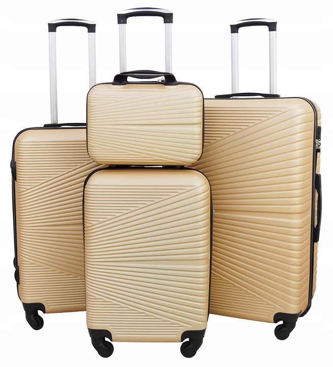 ZESTAW WALIZEK 4w1 WALIZKA PODRÓŻNA NA KÓŁKACH GRAVITT 1203