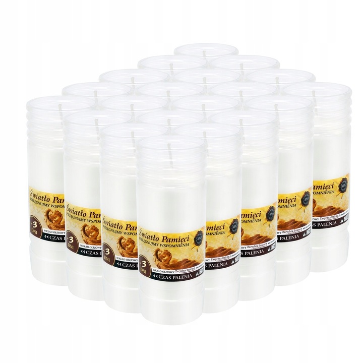 Wkłady do zniczy olejowe 20 SZTUK, S-2 ( 14,5 cm )