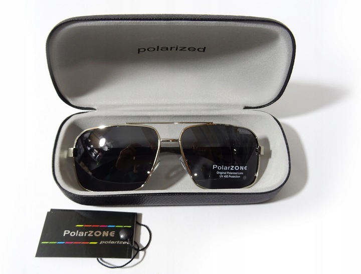 OKULARY PolarZone POLARYZACYJNE MĘSKIE PRZECIWSŁONECZNE KIEROWCOW FILTR ETU