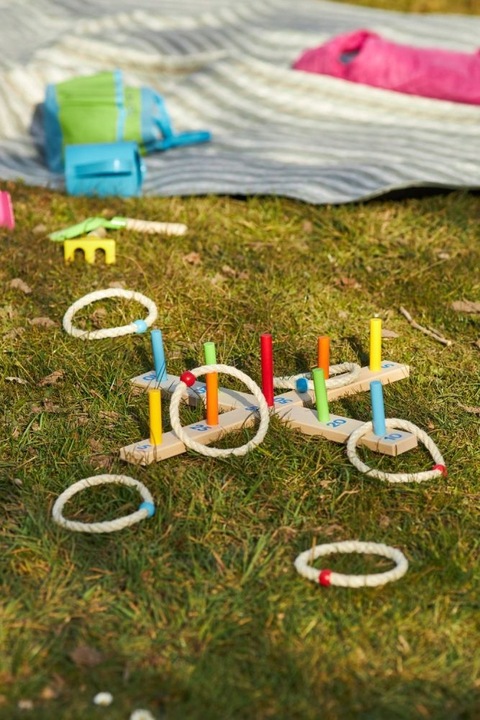 Gra dla dzieci Zręcznościowa Hoopla Do ogrodu Goki na dwór