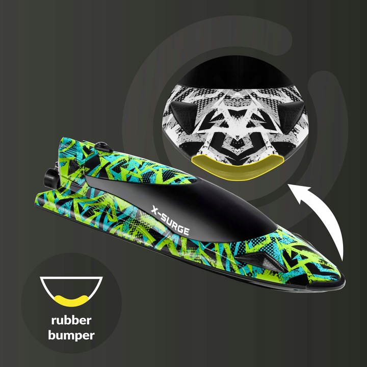 ŁÓDKA ZDALNIE STEROWANA MOTORÓWKA RC 35KM/H PILOT WYŚCIGOWA NA PREZENT