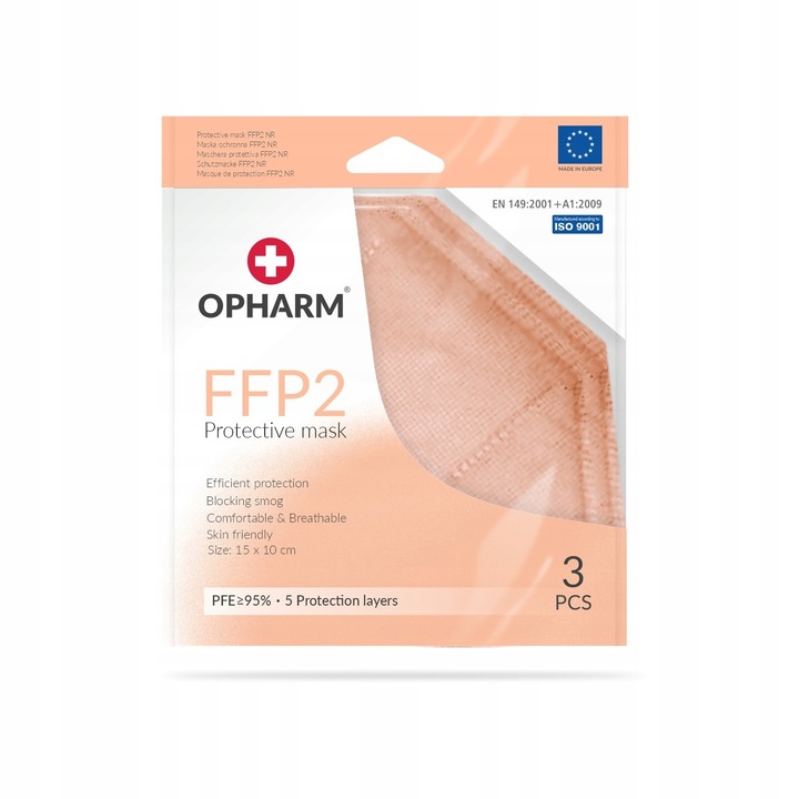 Maska Ochronna FFP2 36 sztuk Display Pastel