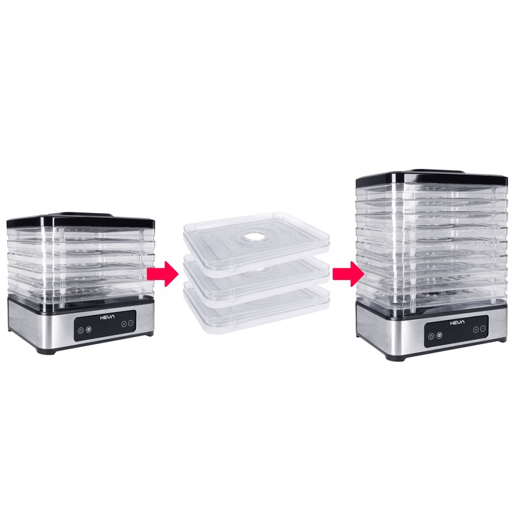 Sita do suszarki HEVA NIVA ze stali nierdzewnej 3D wymienne dodatkowe 2 SZT