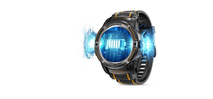 HAMMER Watch Plus AMOLED, GPS, Smartwatch Sportowy