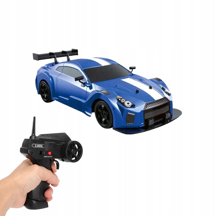 Samochód Zdalnie Sterowany RC Duży Do DRIFTU Auto na Pilota 4x4 Led Dym