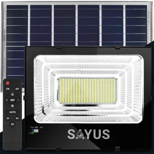 MOCNA LAMPA SOLARNA LED HALOGEN LATARNIA ULICZNA 2200W PILOT