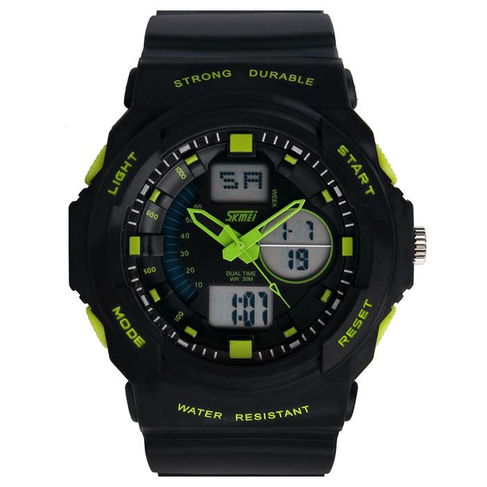Zegarek dziecięcy SKMEI elektroniczny czarny wiele funkcji