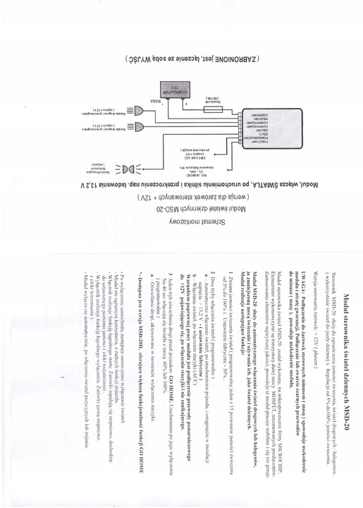 *POLSKI MODUŁ* ŚWIATŁA DZIENNE ZAMIAST DŁUGICH regulator od 5-100% MOCY