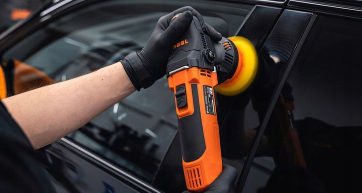 Maszyna polerska ADBL Roller D09125-01+B polerka Dual Action + Torba DA 9mm