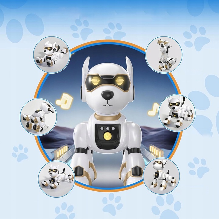 ROBOT PIES ZDALNIE STEROWANY INTERAKTYWNY DO ŚPIEWANIA I TAŃCZENIA