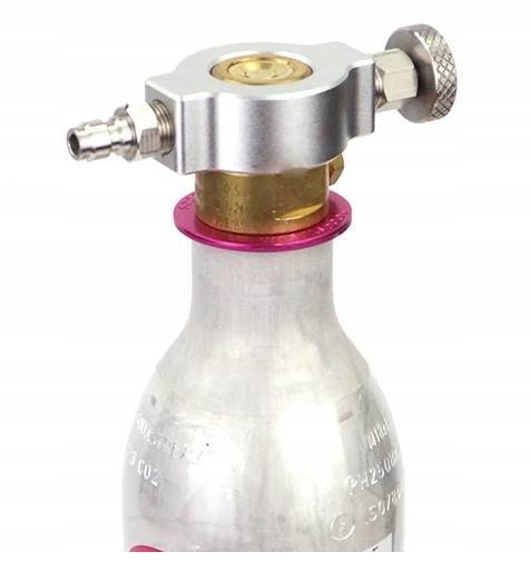 Przetoczka Adapter Przewód do Sodastream Pink System qucik Butla co2 8L