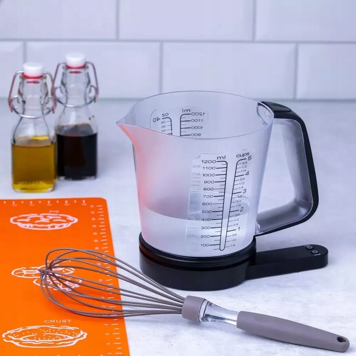 Elektroniczna waga kuchenna z KUBKIEM 1200ml 1g / 5kg KINGHOFF KH-1829