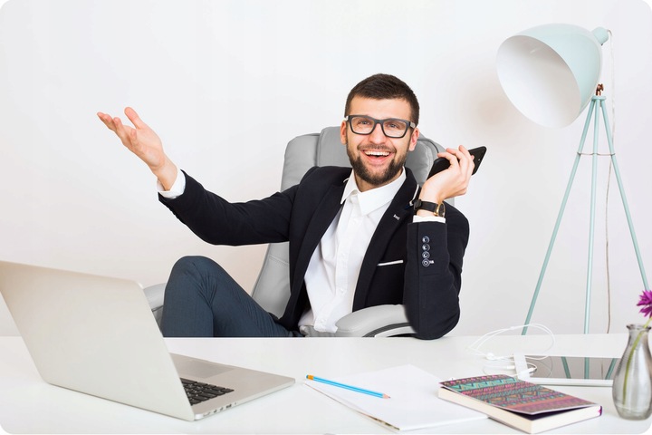 FOTEL BIUROWY KRZESŁO BIUROWE OBROTOWE CHROM