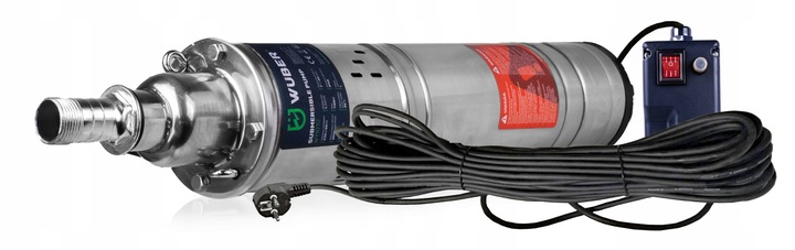 POMPA GŁĘBINOWA ŚRUBOWA 1100W DO WODY CZYSTEJ 1" DO STUDNI MOCNA 1700 L/H