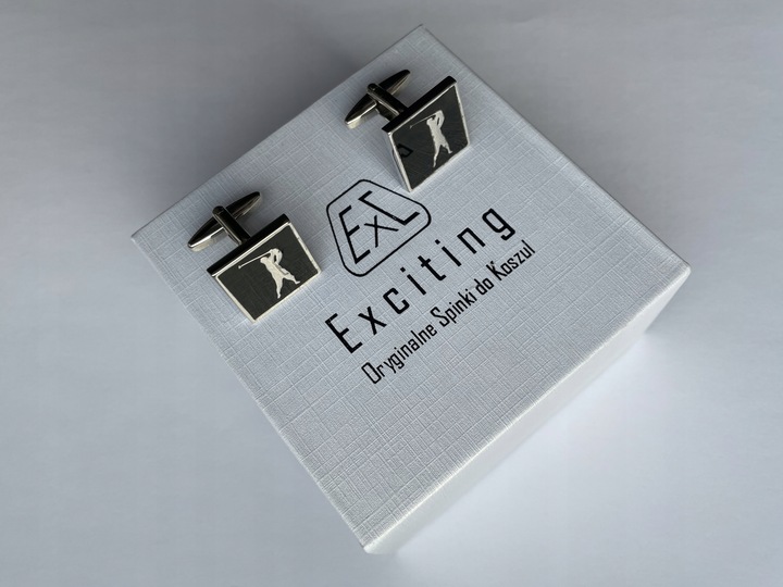 Spinki do mankietów Zegarek Werk Mechanizm Zegarka Steampunk Metalowe Etui