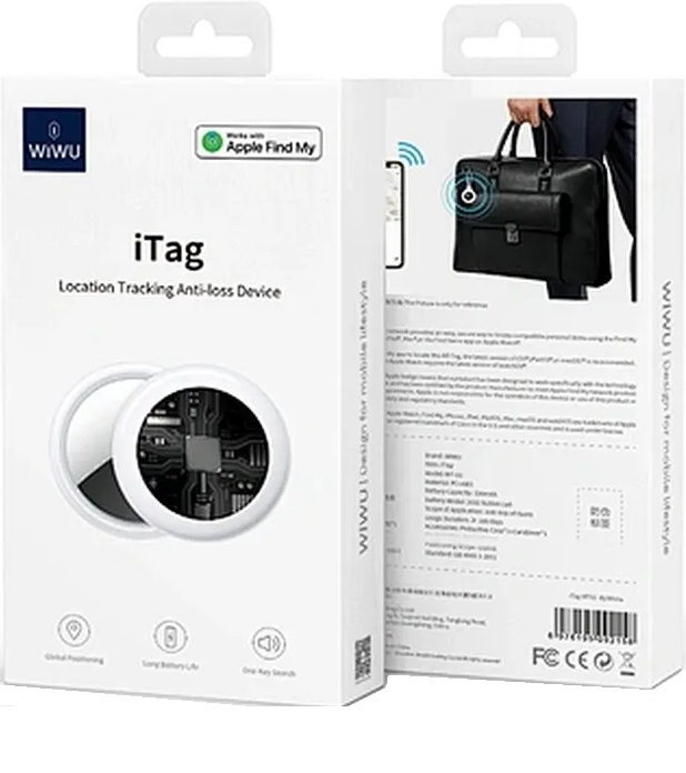 WiWU - Lokalizator iTag WT-01 z certyfikatem Apple Find My...