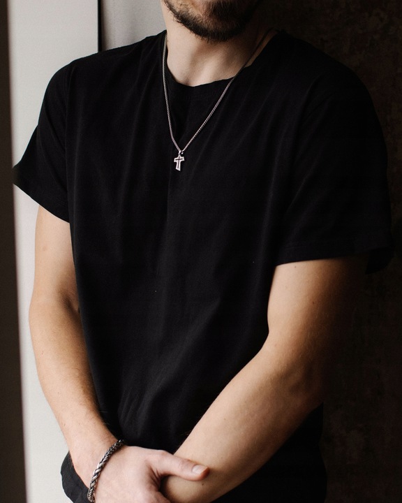 Srebrny krzyż BELIEF