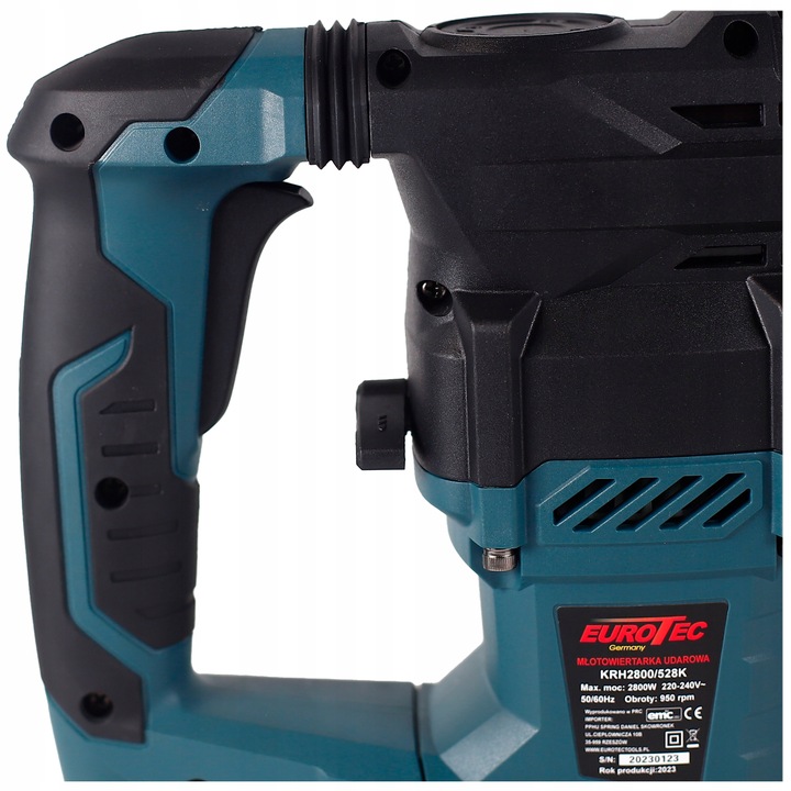 MŁOTOWIERTARKA MŁOT UDAROWY WIERTARKA SDS+ UDAR DŁUTA WIERTŁA +WALIZKA SMAR