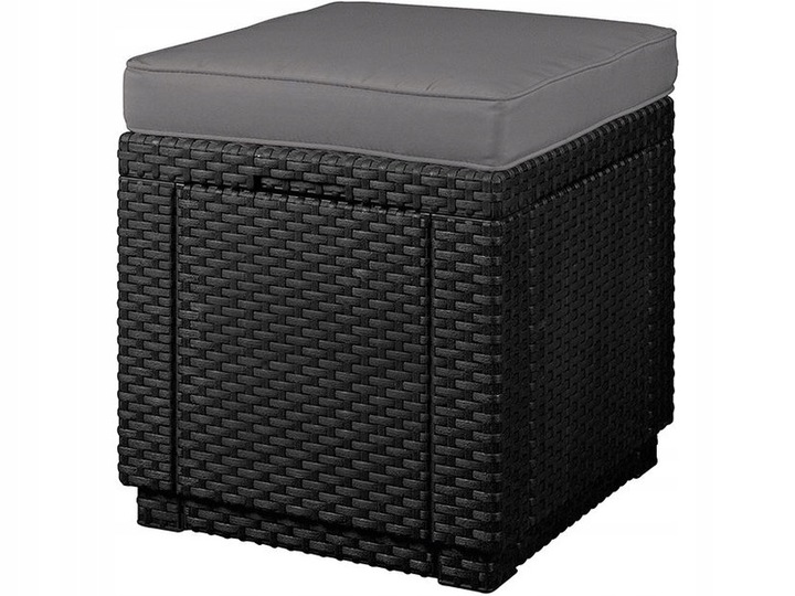 Skrzynio-pufa KETER z poduszką 42 x 42 x 39cm