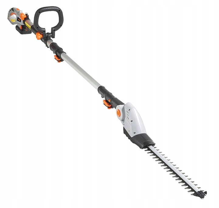Akumulatorowe nożyce do żywopłotu na wysięgniku VonHaus 240cm 20V 1,5Ah