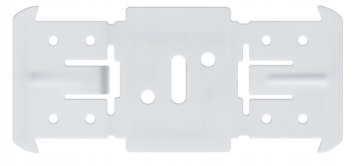 ŁĄCZNIK KRZYŻOWY DO PROFILI CD60 PŁYT GK SUFITÓW OCYNK MALOWANY 100sztuk