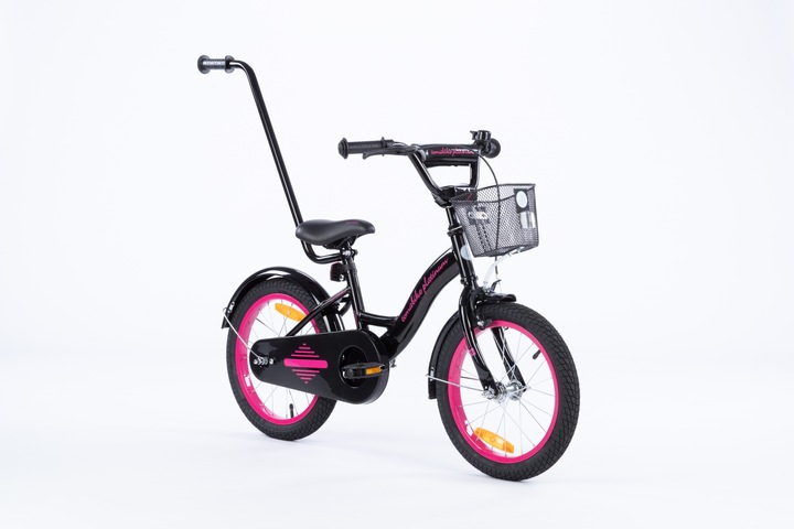 rower rowerek TOMABIKE 16 cali Platinum prowadnik