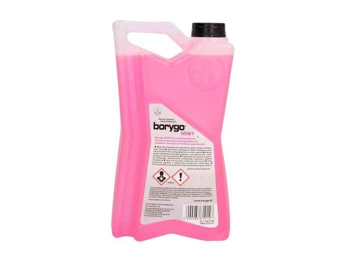 PŁYN DO CHŁODNIC BORYGO NOWY CZERWONY 5L B004