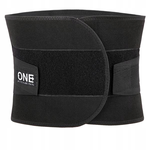 Nylonowy PAS Stabilizujący rozm. S CZARNY SOLIDNY