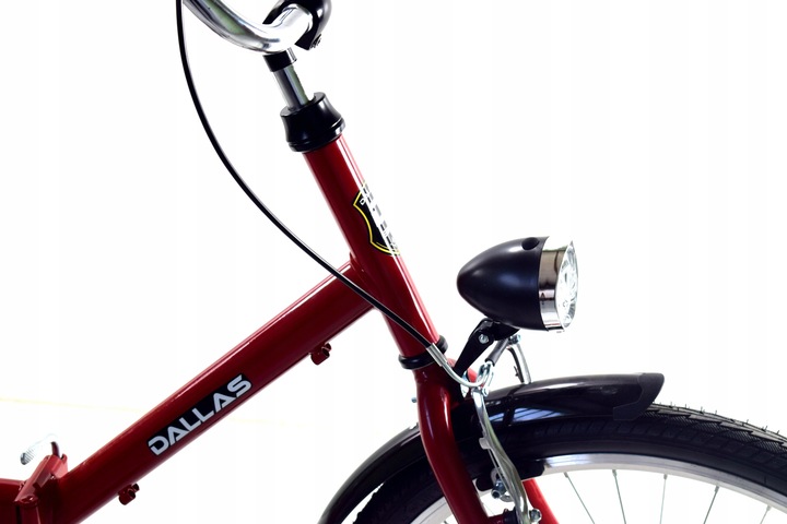 Rower miejski 24 składak damski męski składany