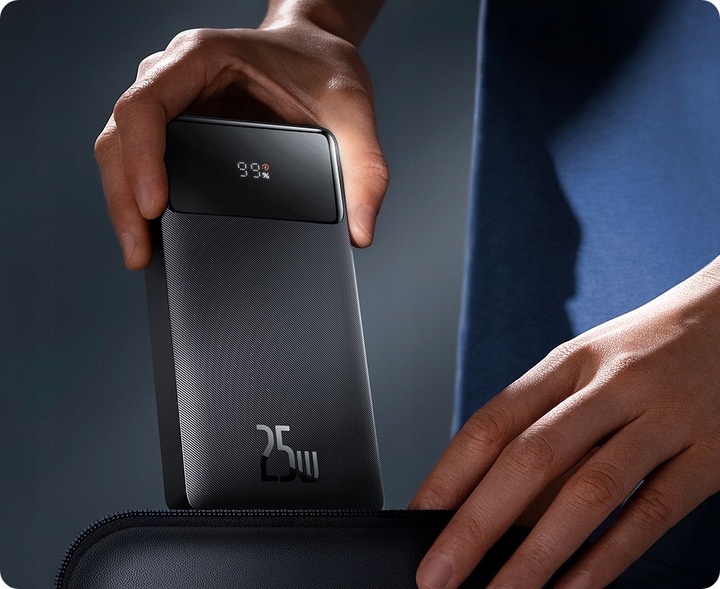 SZYBKI POWERBANK BASEUS 20000MAH 25W PD 3x USB USB-C 3A QC 3.0 UNIWERSALNY