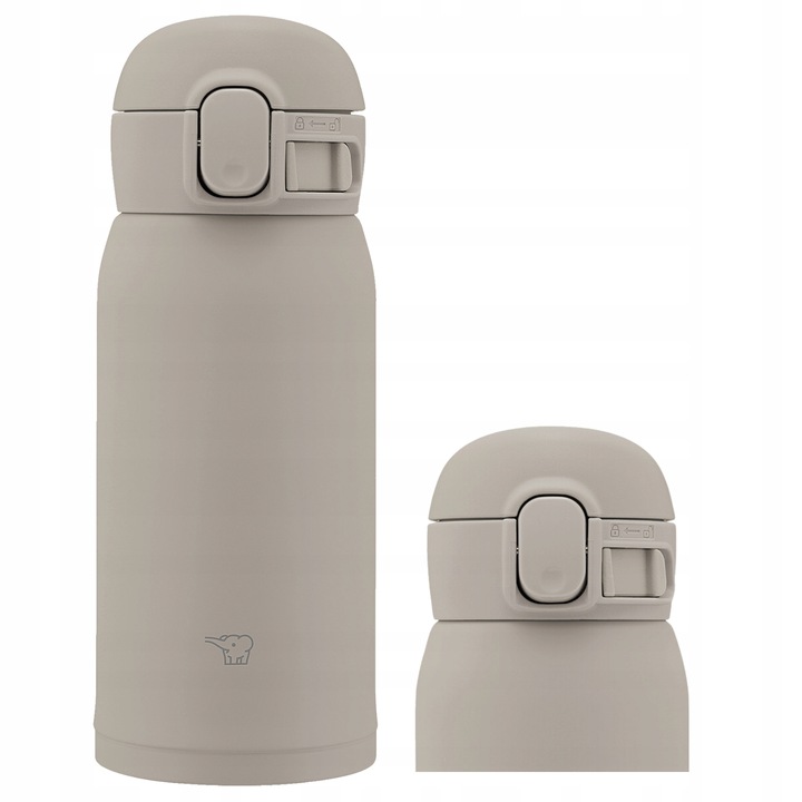 ZOJIRUSHI Kubek termiczny na herbatę kawę szczelny SM-WS36-HM 360 ml Szary